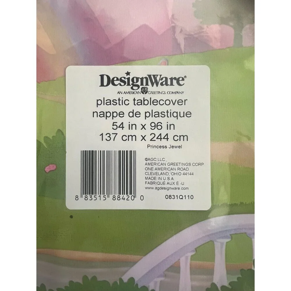 RARE DesignWare Princess Jewel Tablecloths (Set of 2) | Barbie Style Castle & Ro